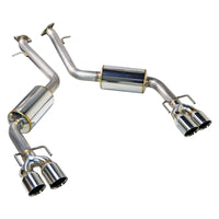 Remark Axle-Back Exhaust Burnt Stainless Double Wall Tip (Muffler Version) - Lexus IS200T/IS300/IS350 XE30 17-19