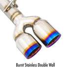 Remark Axle-Back Exhaust Burnt Stainless Double Wall Tip - Lexus IS200T/IS300/IS350 XE30 17-19 / Lexus RC200T/RC300/RC350 XE30 15+