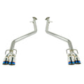 Remark Axle-Back Exhaust Burnt Stainless Single Wall Tip - Lexus IS200T/IS300/IS350 XE30 17-19 / Lexus RC200T/RC300/RC350 XE30 15+ (RO-TTE3-S) - Remark - Revzone