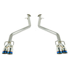 Remark Axle-Back Exhaust Burnt Stainless Single Wall Tip - Lexus IS200T/IS300/IS350 XE30 17-19 / Lexus RC200T/RC300/RC350 XE30 15+ (RO-TTE3-S) - Remark - Revzone