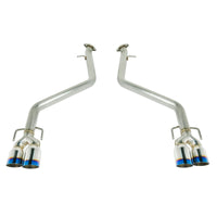Remark Axle-Back Exhaust Burnt Stainless Single Wall Tip - Lexus IS200T/IS300/IS350 XE30 17-19 / Lexus RC200T/RC300/RC350 XE30 15+ (RO-TTE3-S) - Remark - Revzone