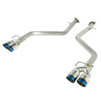 Remark Axle-Back Exhaust Burnt Stainless Single Wall Tip - Lexus IS200T/IS300/IS350 XE30 17-19 / Lexus RC200T/RC300/RC350 XE30 15+