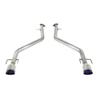 Remark Axle-Back Exhaust Burnt Stainless Single Wall Tip - Lexus IS300/IS350 XE31 20+ (RO-TTE4-S) - Remark - Revzone