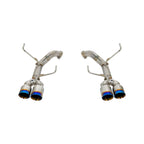 Remark Axle-Back Exhaust Burnt Stainless Double Wall Tip - Subaru WRX/WRX STI GV/GE 07-14 (Sedan) (RO-TTGV-D) - Remark - Revzone