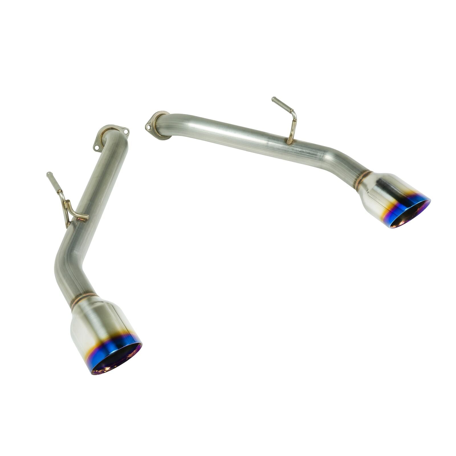 Remark Axle-Back Exhaust Burnt Stainless Single Wall Tip - Infiniti Q50 V37 14+ (RO-TTQ5-S) - Remark - Revzone