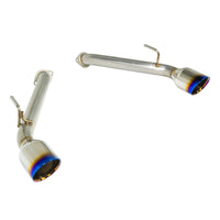 Remark Axle-Back Exhaust Burnt Stainless Double Wall Tip - Infiniti Q60 CV37 17+