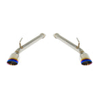 Remark Axle-Back Exhaust Burnt Stainless Single Wall Tip - Infiniti Q60 CV37 17+ (RO-TTQ6-S) - Remark - Revzone