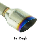 Remark Axle-Back Exhaust Burnt Stainless Single Wall Tip - Infiniti Q60 CV37 17+