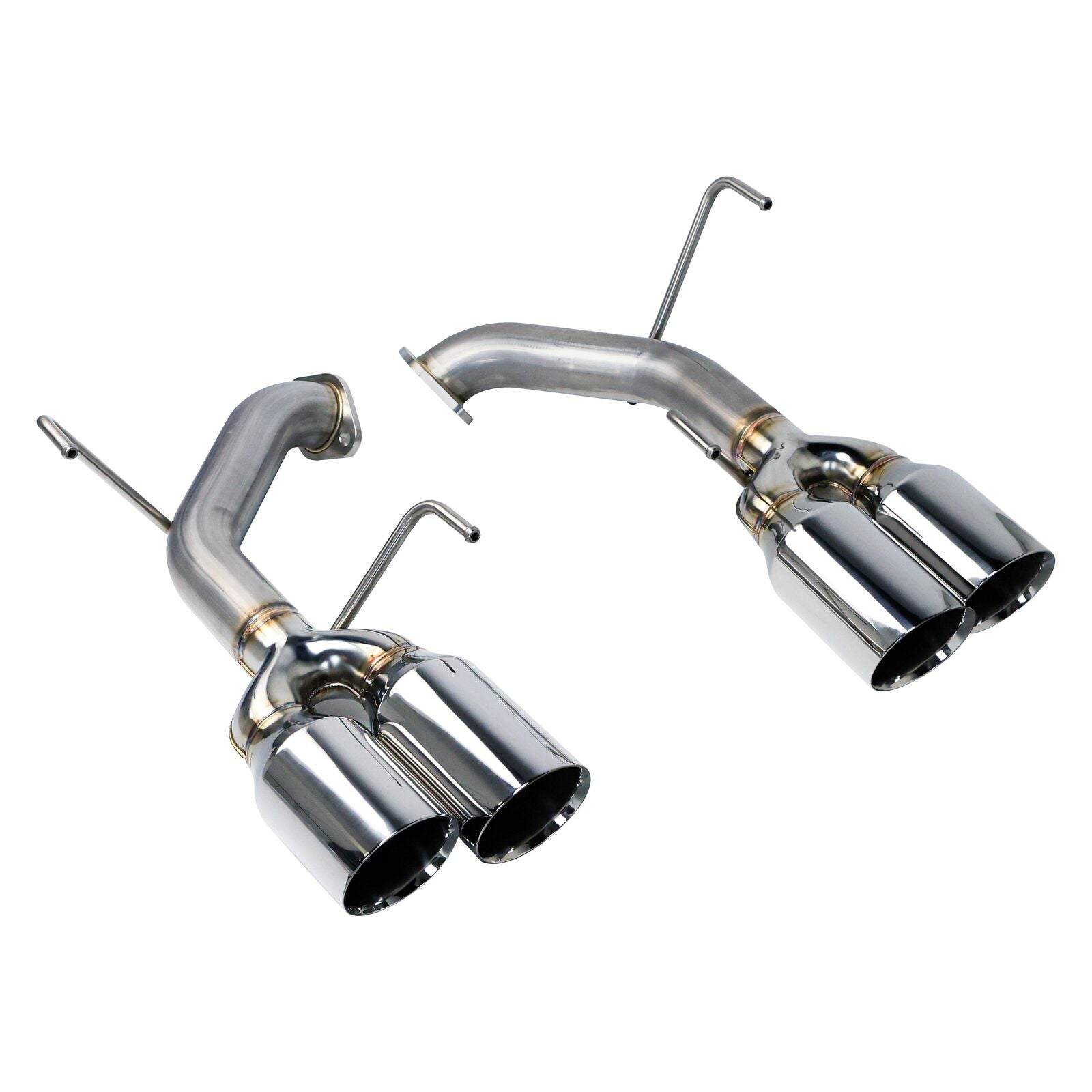 Remark Axle-Back Exhaust Burnt Stainless Double Wall Tip (4" Version) - Subaru WRX/WRX STI VA 15-21