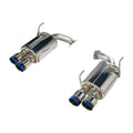 Remark Axle-Back Exhaust Burnt Stainless Double Wall Tip (Muffler Version) - Subaru WRX/WRX STI VA 15-21 (RO-TTVA-DM) - Remark - Revzone