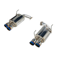 Remark Axle-Back Exhaust Burnt Stainless Double Wall Tip (Muffler Version) - Subaru WRX/WRX STI VA 15-21 (RO-TTVA-DM) - Remark - Revzone