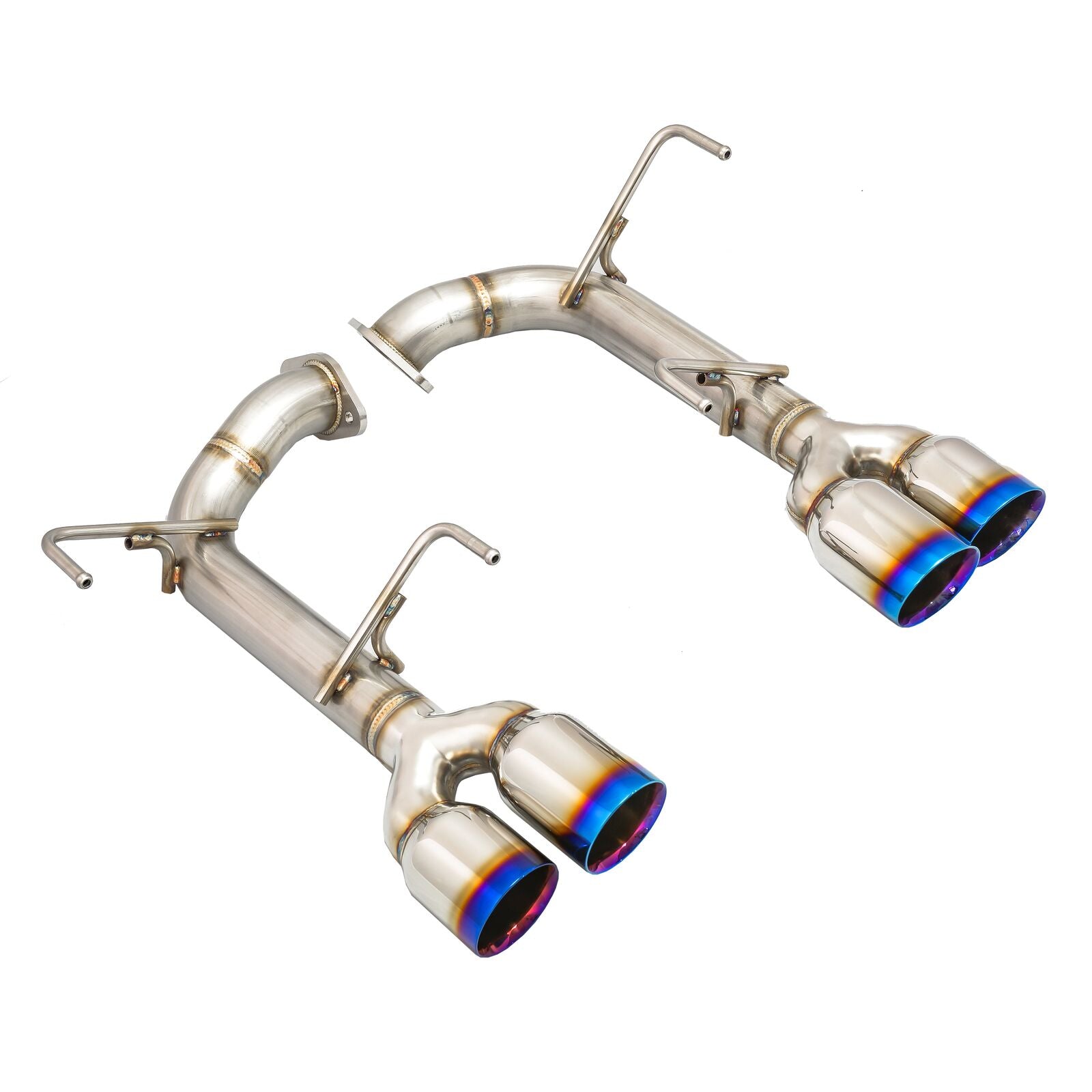 Remark Axle-Back Exhaust Burnt Stainless Double Wall Tip - Subaru WRX/WRX STI VA 15-21 (RO-TTVA-D) - Remark - Revzone