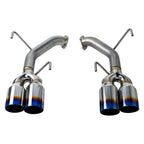 Remark Axle-Back Exhaust Burnt Stainless Single Wall Tip (4" Version) - Subaru WRX/WRX STI VA 15-21 (RO-TTVA-S4) - Remark - Revzone