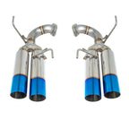 Remark Axle-Back Exhaust Burnt Stainless Single Wall Tip (BOSO Edition) - Subaru WRX/WRX STI VA 15-21