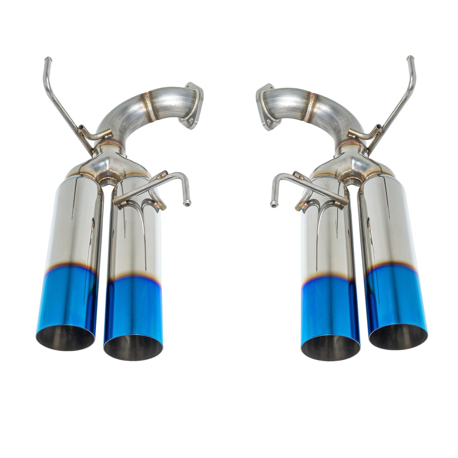 Remark Axle-Back Exhaust Burnt Stainless Single Wall Tip (BOSO Edition) - Subaru WRX/WRX STI VA 15-21