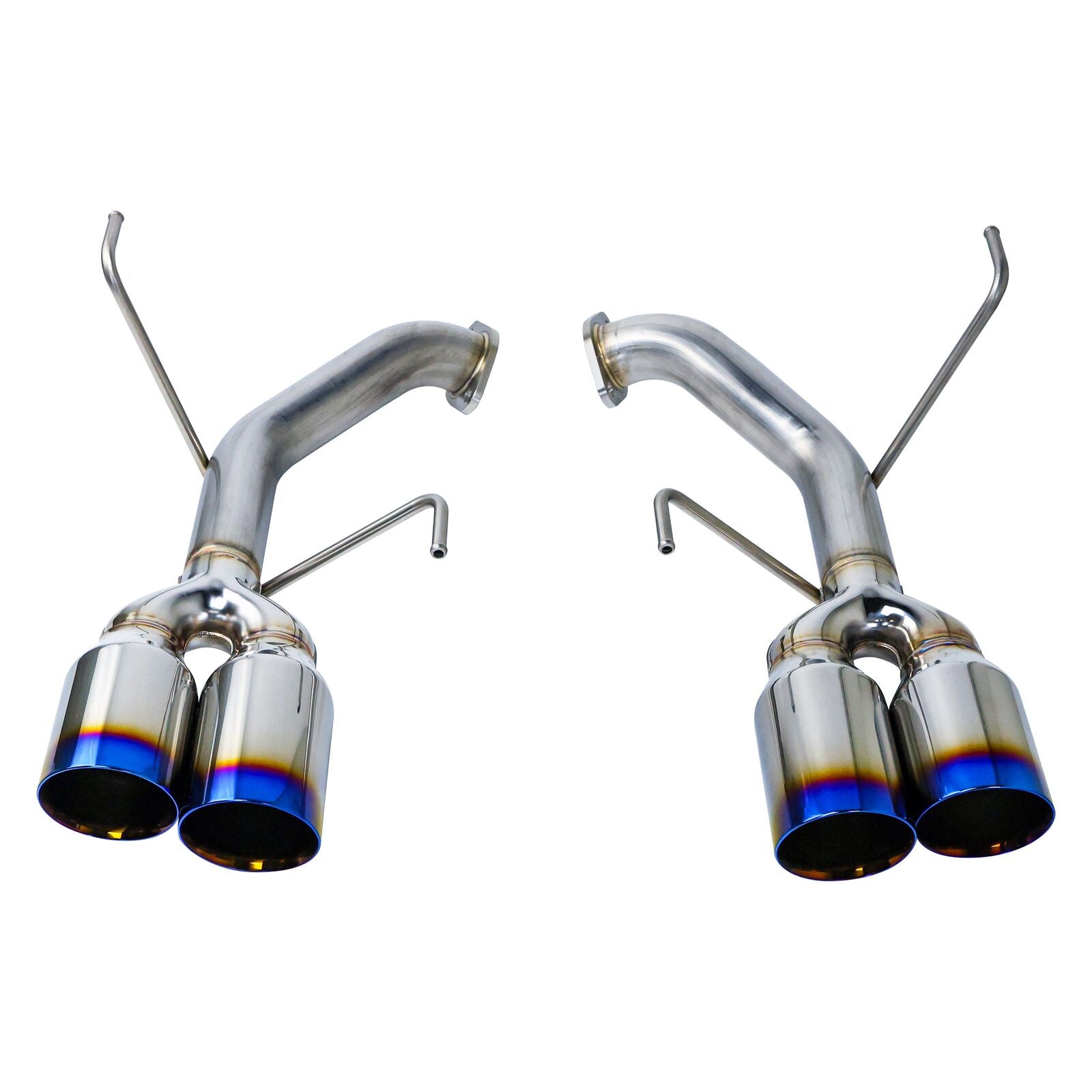 Remark Axle-Back Exhaust Burnt Stainless Double Wall Tip (4" Version) - Subaru WRX VB 22+ (RO-TTVB-D4) - Remark - Revzone