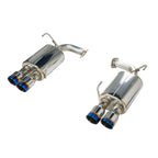 Remark Axle-Back Exhaust Burnt Stainless Double Wall Tip (Muffler Version) - Subaru WRX VB 22+ (RO-TTVB-DM) - Remark - Revzone