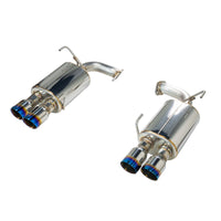 Remark Axle-Back Exhaust Burnt Stainless Double Wall Tip (Muffler Version) - Subaru WRX VB 22+ (RO-TTVB-DM) - Remark - Revzone