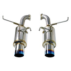 Remark Axle-Back Exhaust Dual R1 Spec Burnt Stainless - Subaru WRX VB 22+