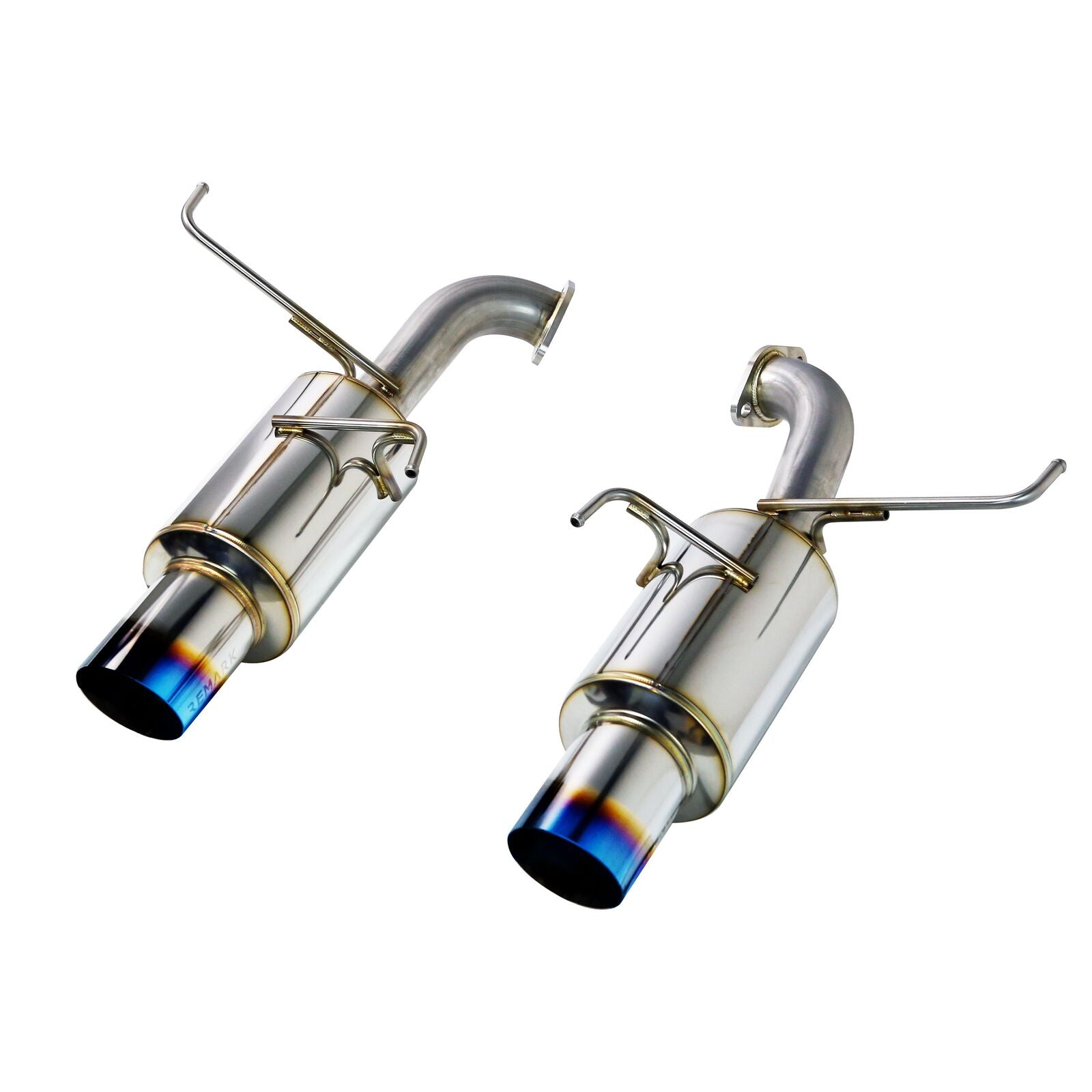 Remark Axle-Back Exhaust Dual R1 Spec Burnt Stainless - Subaru WRX VB 22+ (RO-TTVB-R1D) - Remark - Revzone