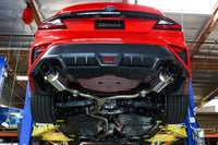 Remark Axle-Back Exhaust Dual R1 Spec Burnt Stainless - Subaru WRX VB 22+