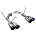 Remark Axle-Back Exhaust Burnt Stainless Single Wall Tip (4" Version) - Subaru WRX VB 22+