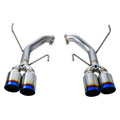 Remark Axle-Back Exhaust Burnt Stainless Single Wall Tip (4" Version) - Subaru WRX VB 22+ (RO-TTVB-S4) - Remark - Revzone