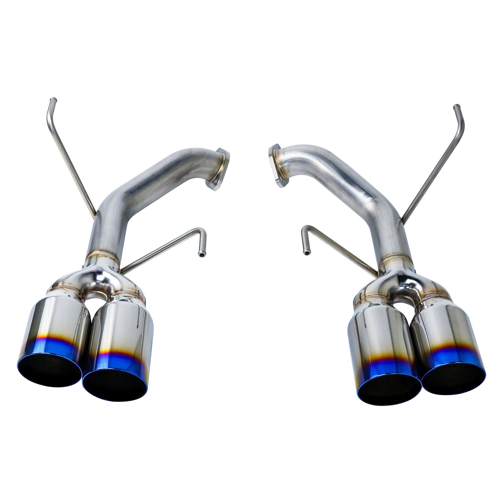 Remark Axle-Back Exhaust Burnt Stainless Single Wall Tip (4" Version) - Subaru WRX VB 22+ (RO-TTVB-S4) - Remark - Revzone