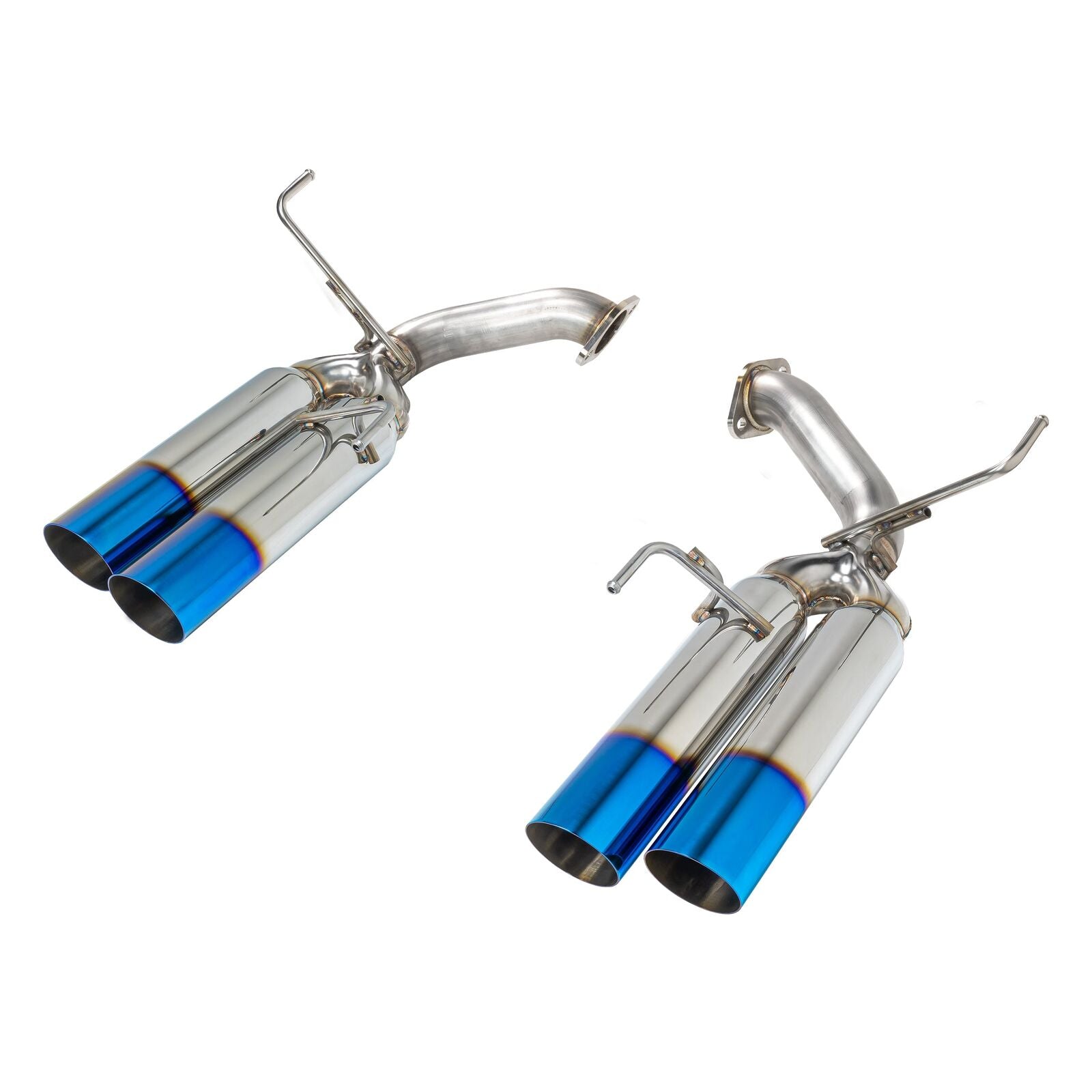 Remark Axle-Back Exhaust Burnt Stainless Single Wall Tip (BOSO Edition) - Subaru WRX VB 22+ (RO-TTVB-SL) - Remark - Revzone