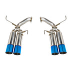 Remark Axle-Back Exhaust Burnt Stainless Single Wall Tip (BOSO Edition) - Subaru WRX VB 22+
