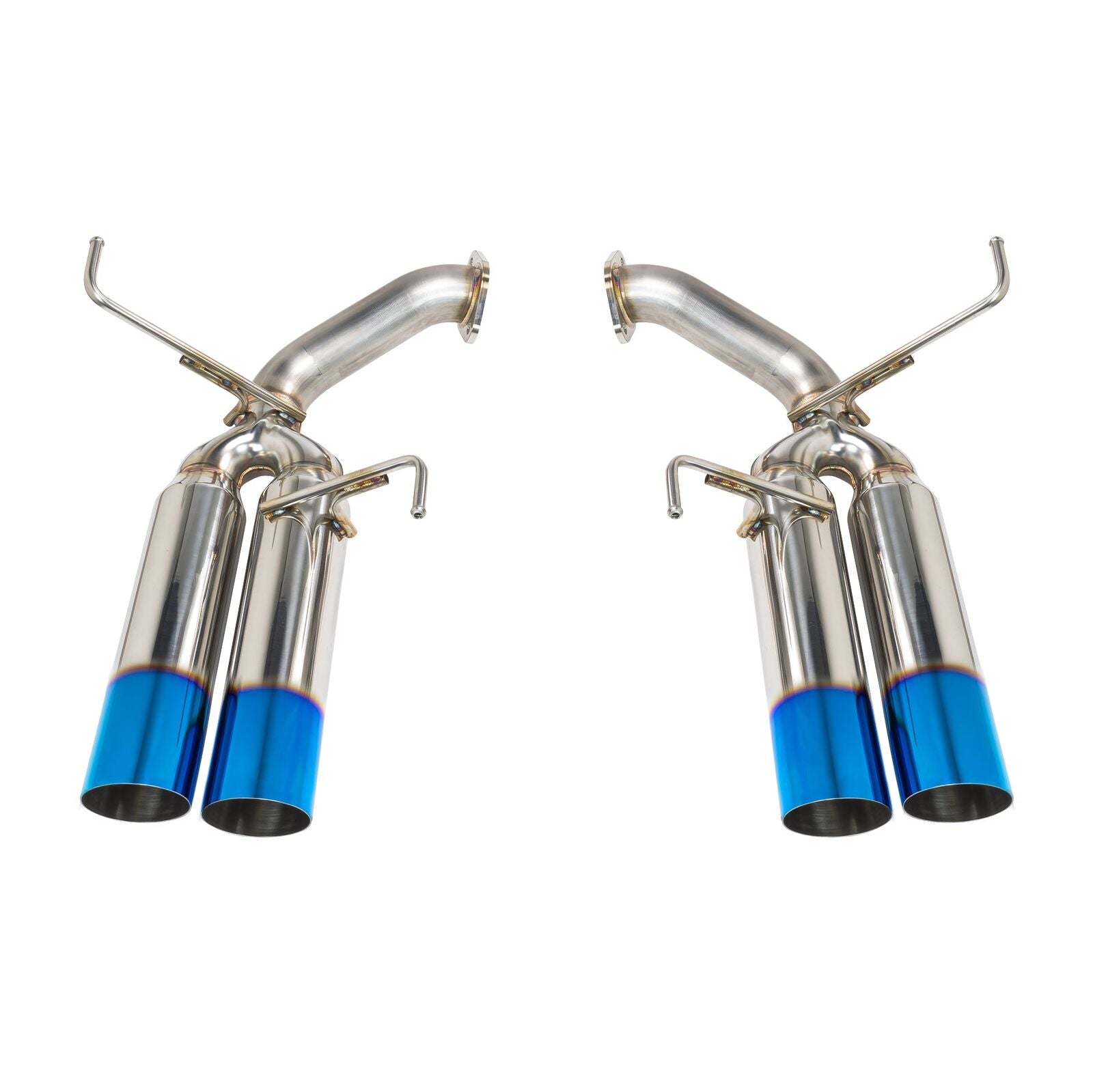 Remark Axle-Back Exhaust Burnt Stainless Single Wall Tip (BOSO Edition) - Subaru WRX VB 22+