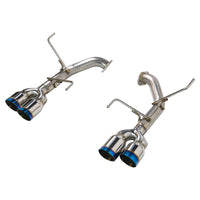 Remark Axle-Back Exhaust Burnt Stainless Single Wall Tip - Subaru WRX VB 22+ (RO-TTVB-S) - Remark - Revzone