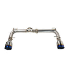 Remark Axle-Back Exhaust Burnt Stainless Single Wall Tip - Subaru BRZ / Toyota GR86 ZD8/ZN8 22+ (RO-TTZ8-S) - Remark - Revzone