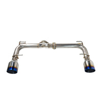 Remark Axle-Back Exhaust Burnt Stainless Single Wall Tip - Subaru BRZ / Toyota GR86 ZD8/ZN8 22+ (RO-TTZ8-S) - Remark - Revzone