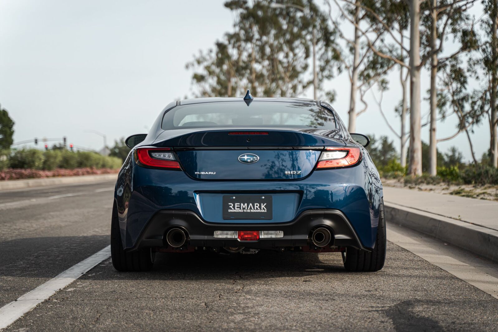 Remark Axle-Back Exhaust Burnt Stainless Single Wall Tip - Subaru BRZ / Toyota GR86 ZD8/ZN8 22+