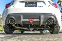 Remark Axle-Back Exhaust Burnt Stainless Double Wall Tip - Subaru BRZ / Toyota 86 ZC6/ZN6 12-21