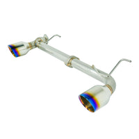 Remark Axle-Back Exhaust Burnt Stainless Single Wall Tip - Subaru BRZ / Toyota 86 ZC6/ZN6 12-21