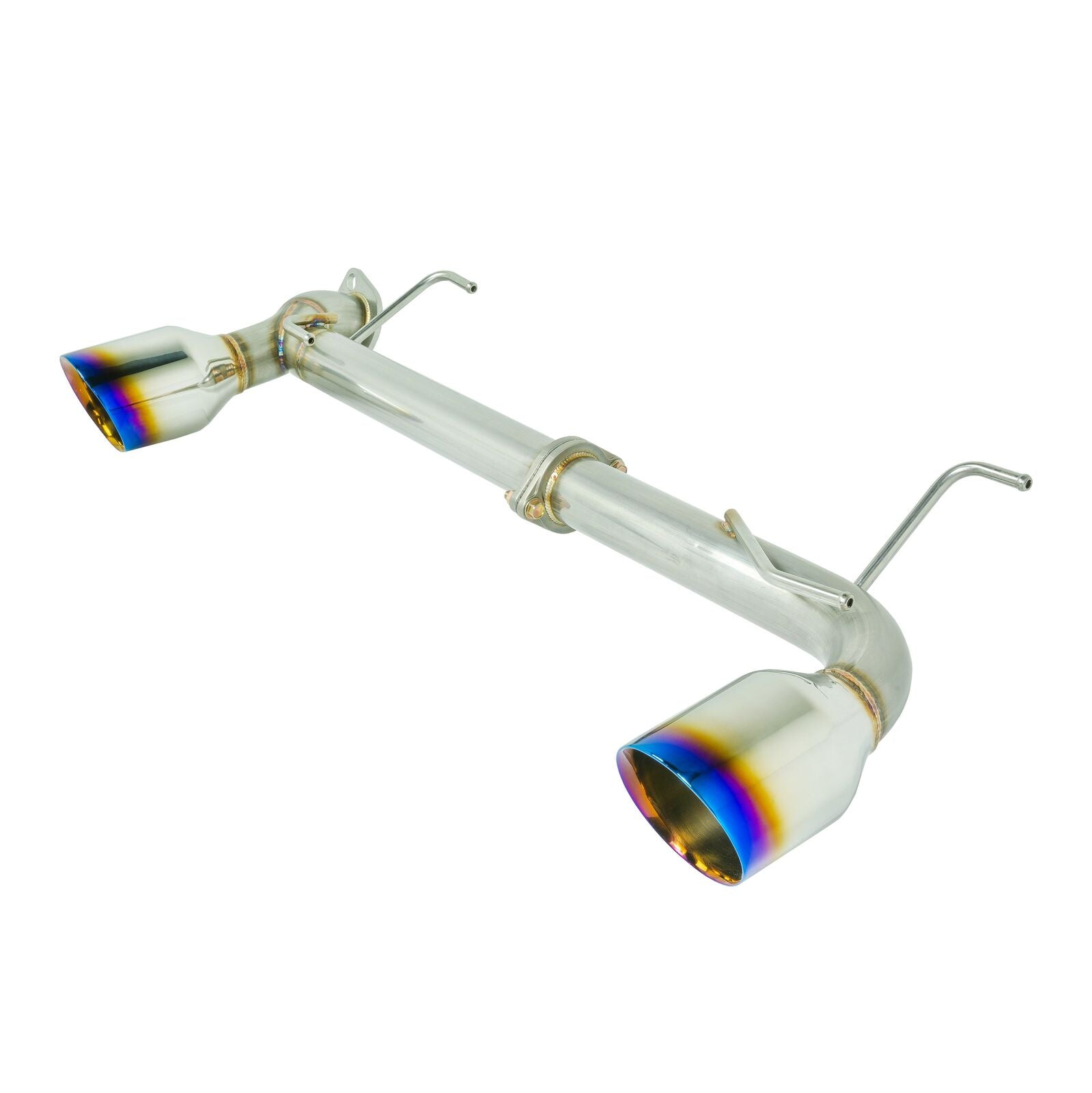 Remark Axle-Back Exhaust Burnt Stainless Single Wall Tip - Subaru BRZ / Toyota 86 ZC6/ZN6 12-21