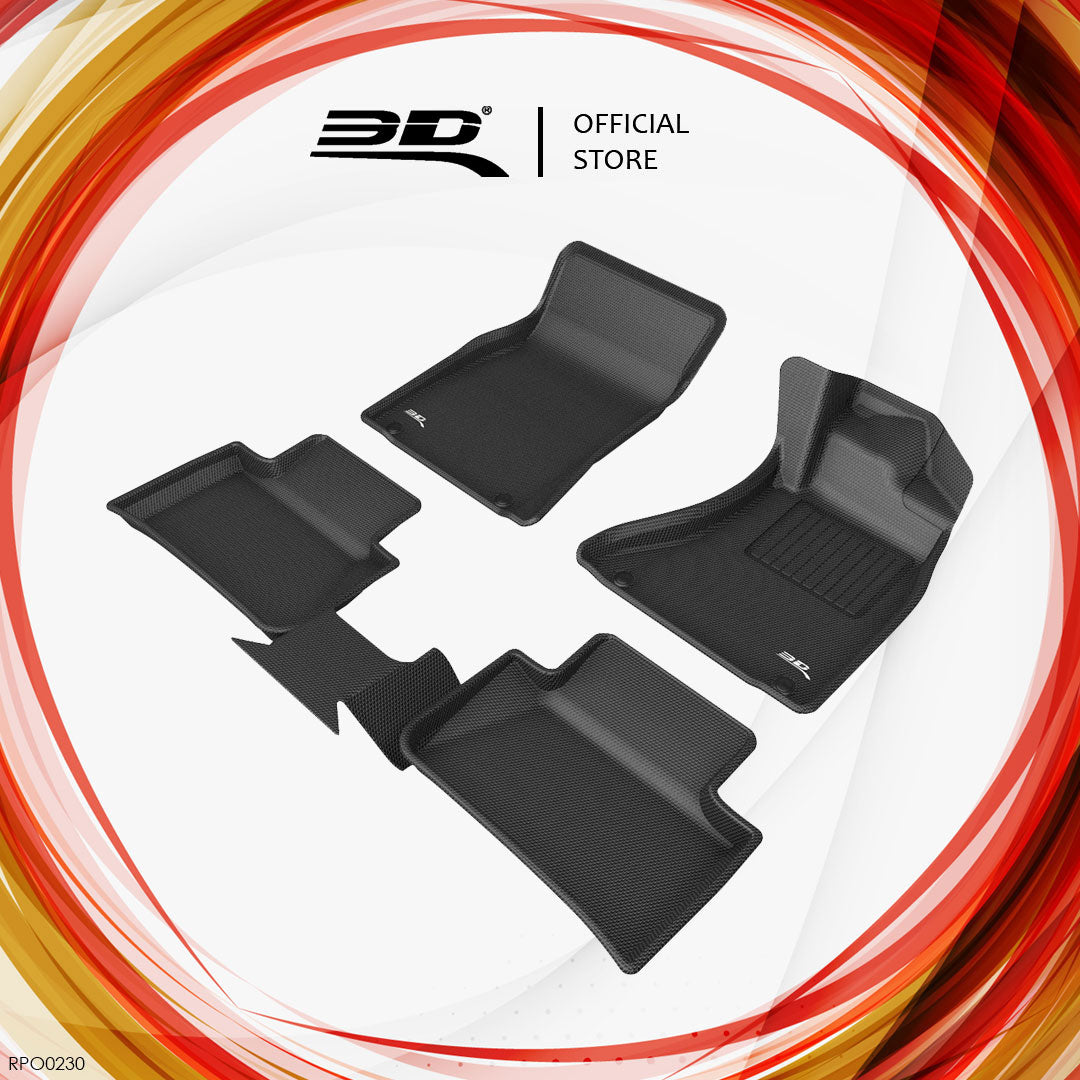 3D MAXpider Kagu all-weather floor liners RPO0230 - Porsche Macan 95B - Revzone
