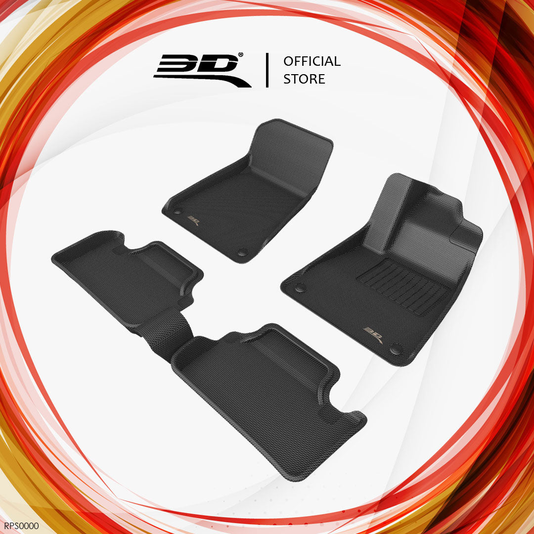 3D MAXpider Kagu all-weather floor liners RPS0000 - Polestar 2 - Revzone
