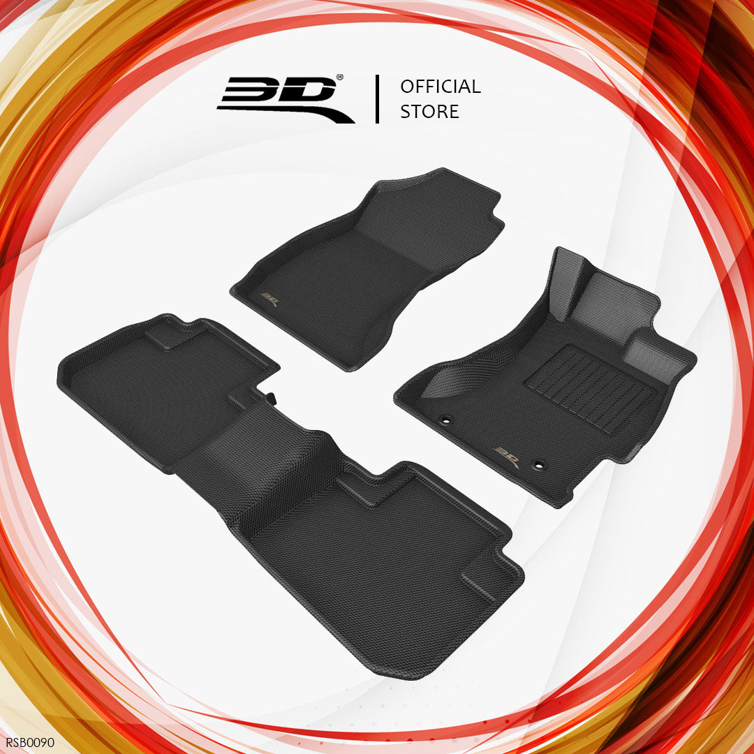 3D MAXpider Kagu all-weather floor liners RSB0090 - Subaru Forester SJ - Revzone
