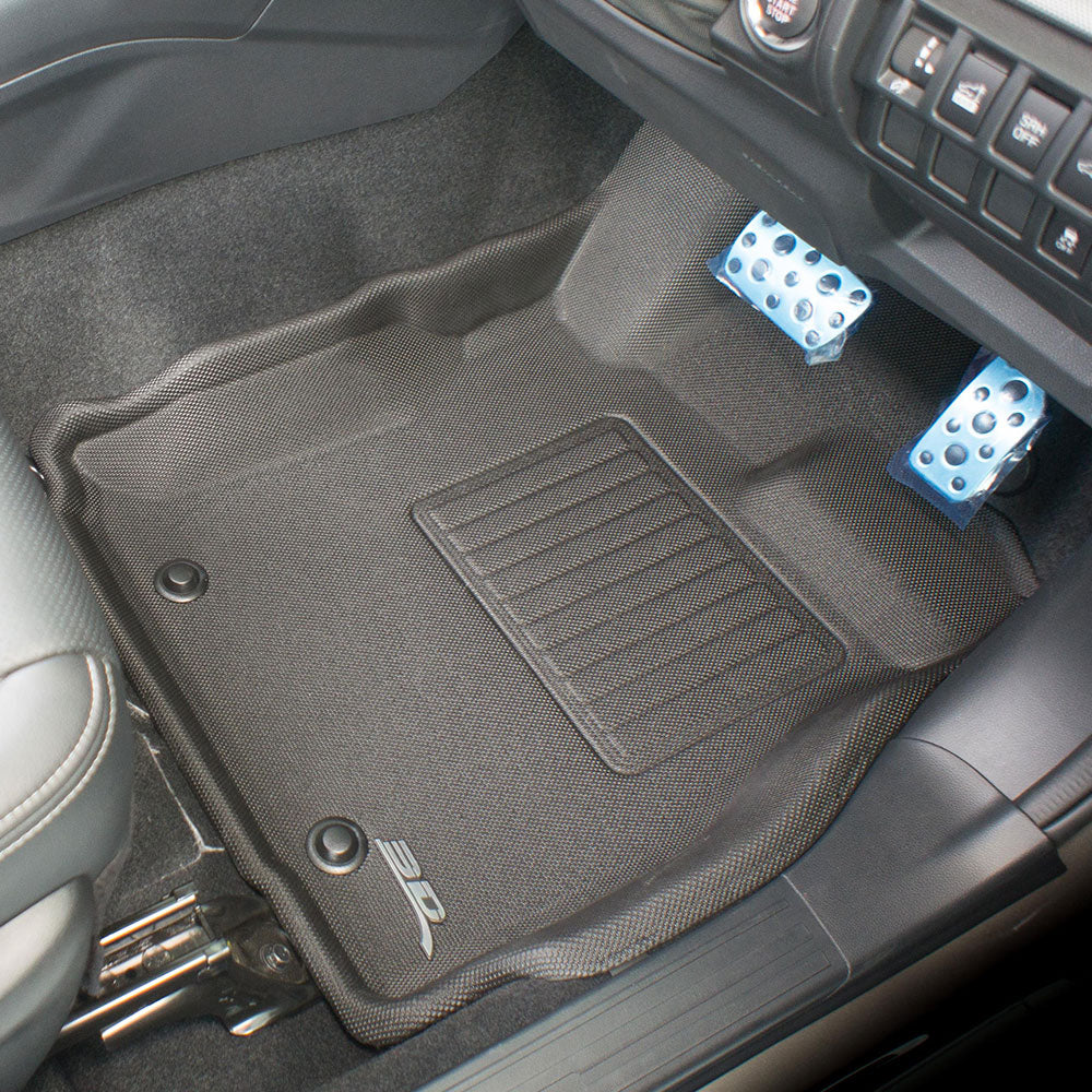 Kagu floor liners fitted in the vehicle - 3D MAXpider - Revzone