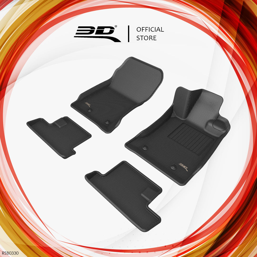 3D MAXpider Kagu all-weather floor liners RSB0330 - Subaru BRZ ZD8 - Revzone