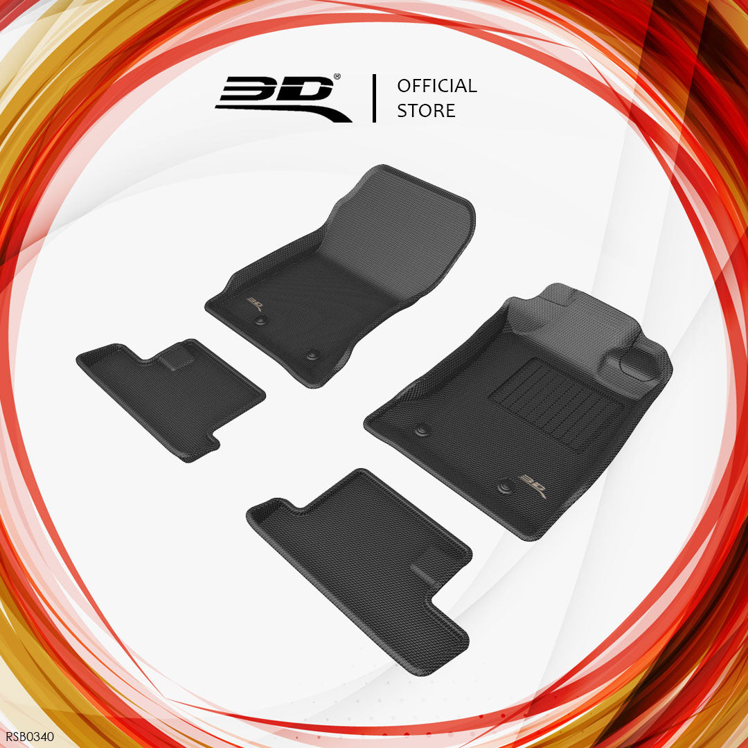 3D MAXpider Kagu all-weather floor liners RSB0340 - Subaru BRZ ZD8 - Revzone