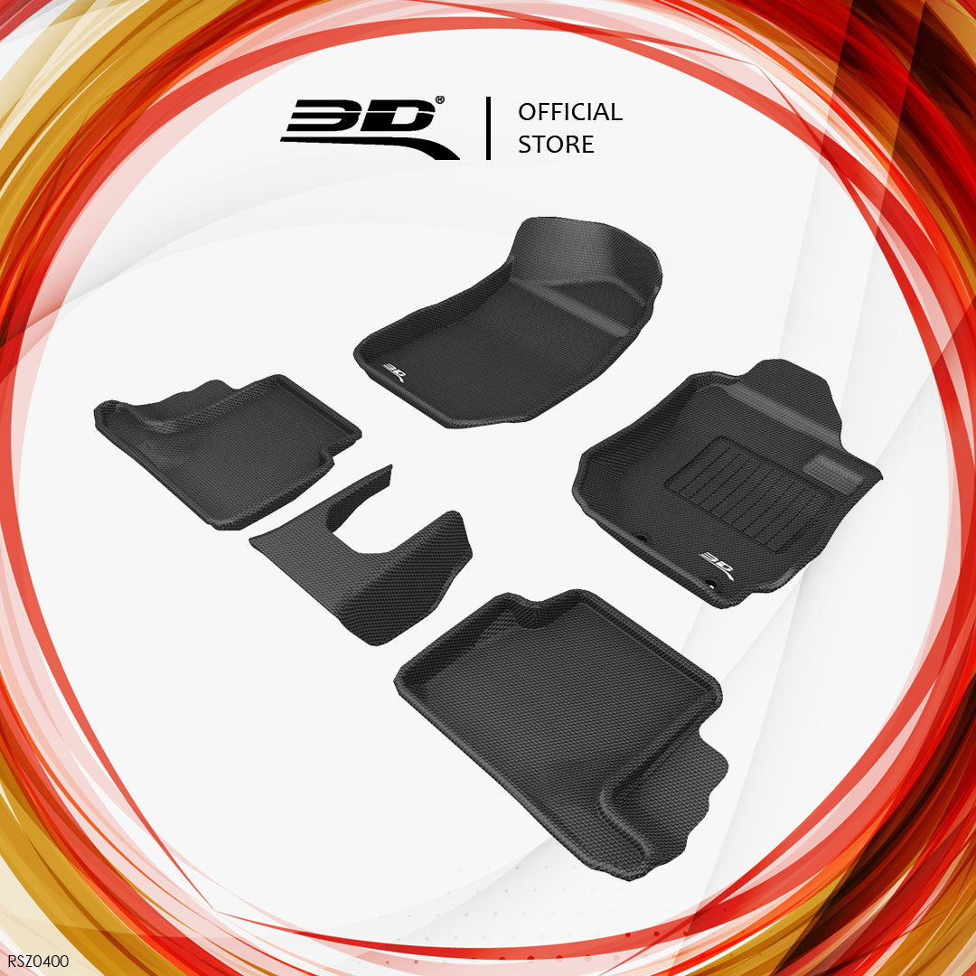 3D MAXpider Kagu all-weather floor liners RSZ0400 - Suzuki Jimny JB74 - Revzone
