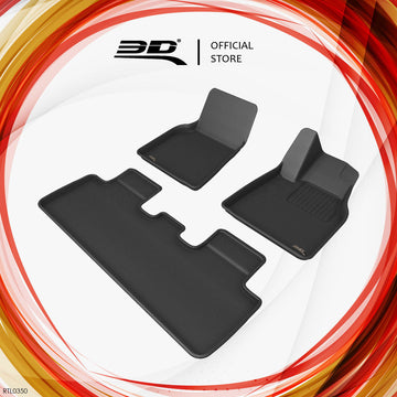 3D MAXpider Kagu All-Weather Floor Liners - Tesla Model Y 21+