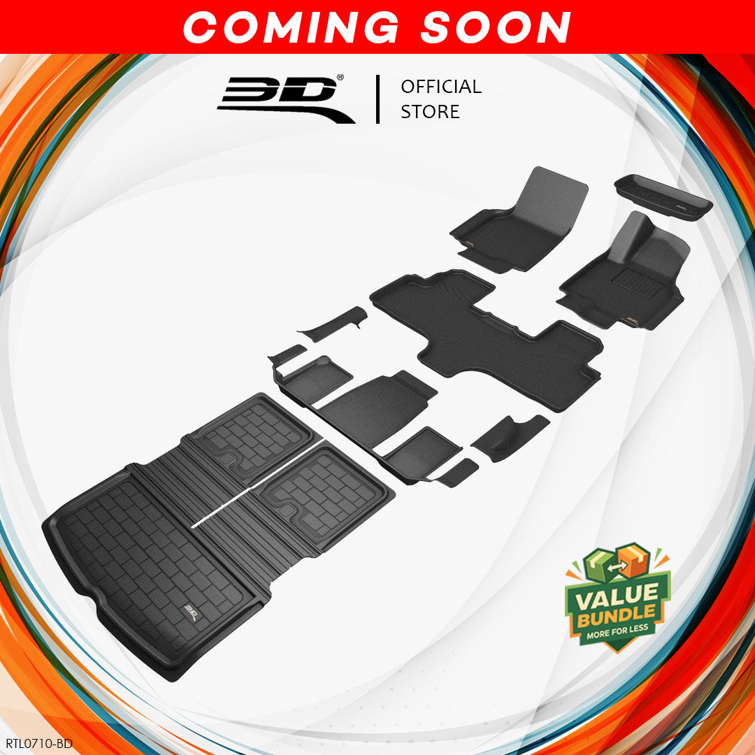 3D MAXpider Kagu all-weather liner bundle RTL0710-BD - Tesla Model YL - Revzone