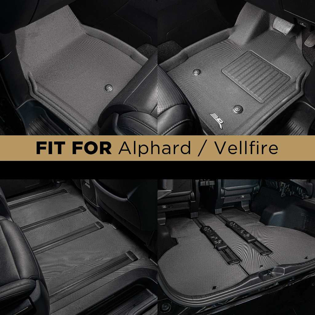 Kagu floor liners fitted in the vehicle - 3D MAXpider - Revzone
