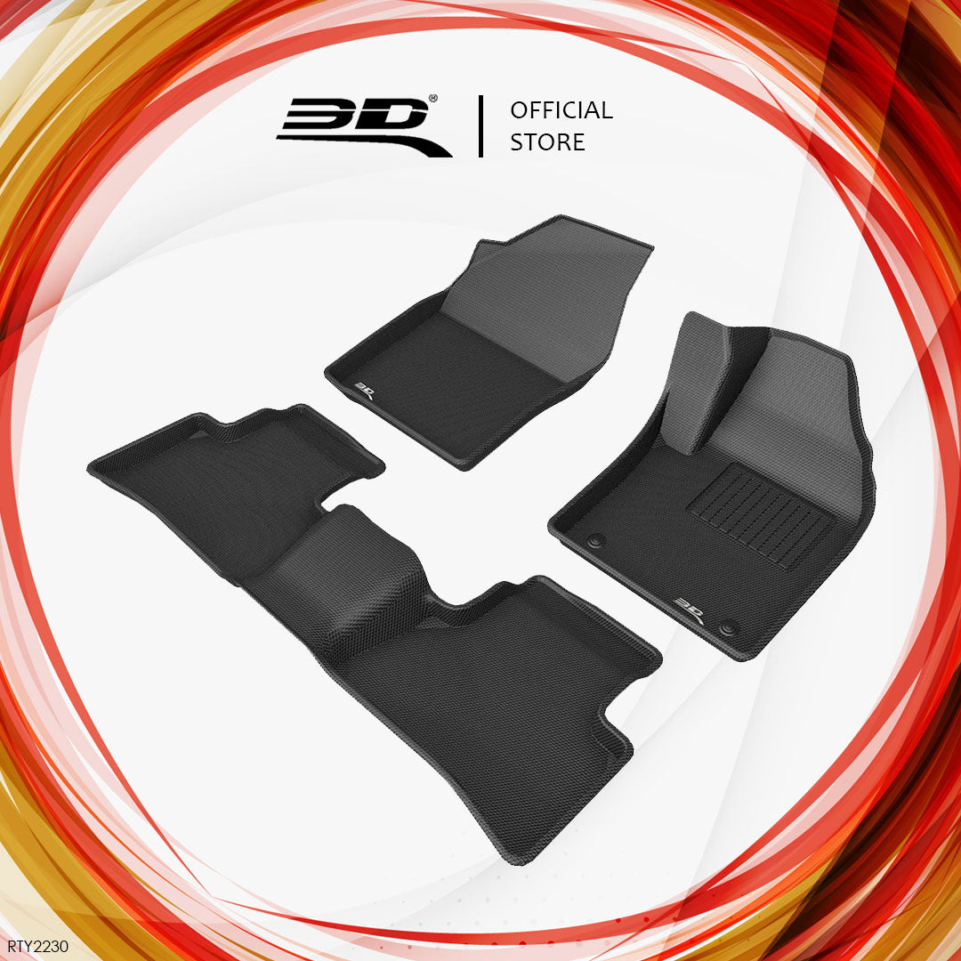 3D MAXpider Kagu all-weather floor liners RTY2230 - Toyota C-HR NGX50 - Revzone