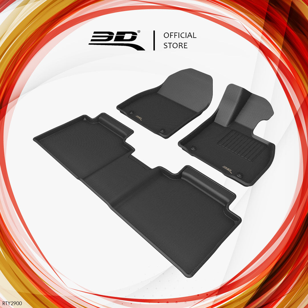 3D MAXpider Kagu all-weather floor liners RTY2900 - Toyota bZ4X EA10 - Revzone